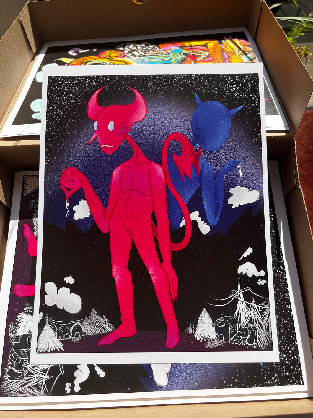 Giant Devils Print