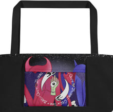 Load image into Gallery viewer, Giant Devils LARGE tote bag with pocket
