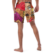 Load image into Gallery viewer, Red Handed Swim Trunks

