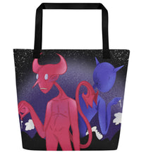 Load image into Gallery viewer, Giant Devils LARGE tote bag with pocket
