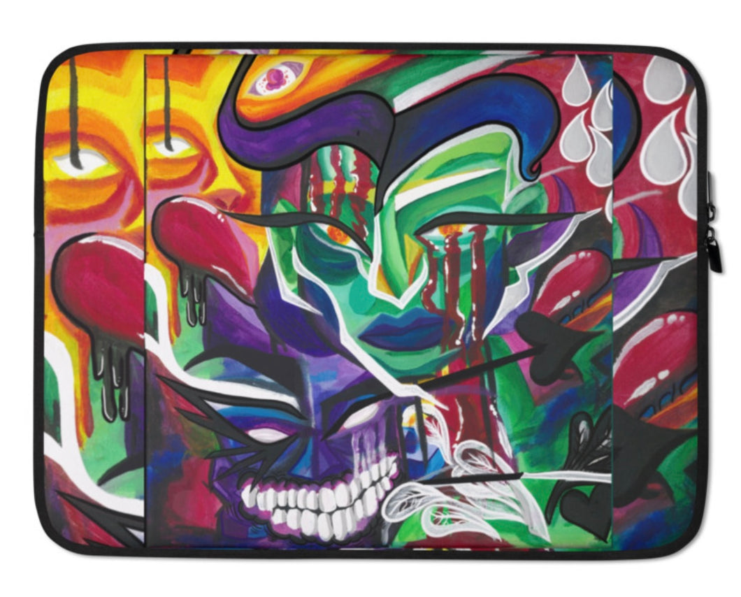 Brain Stained Laptop Sleeve