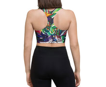 Load image into Gallery viewer, Brain Stained sports bra
