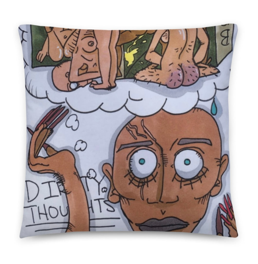 Dirty Thoughts Pillow